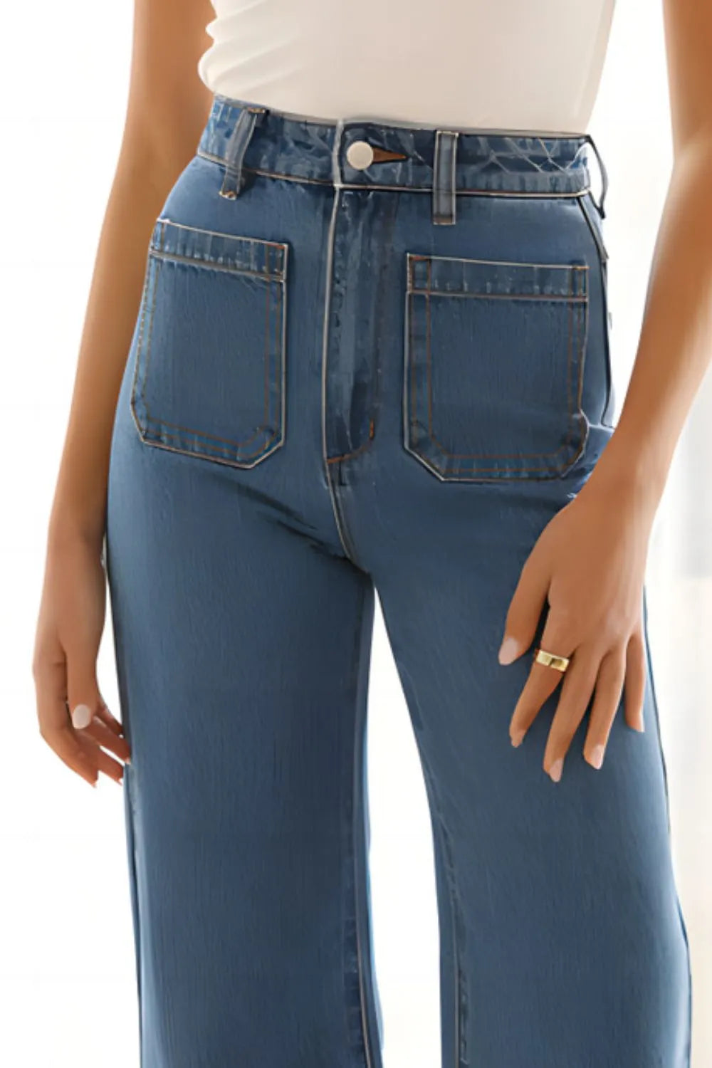 High Waist Flare Jeans