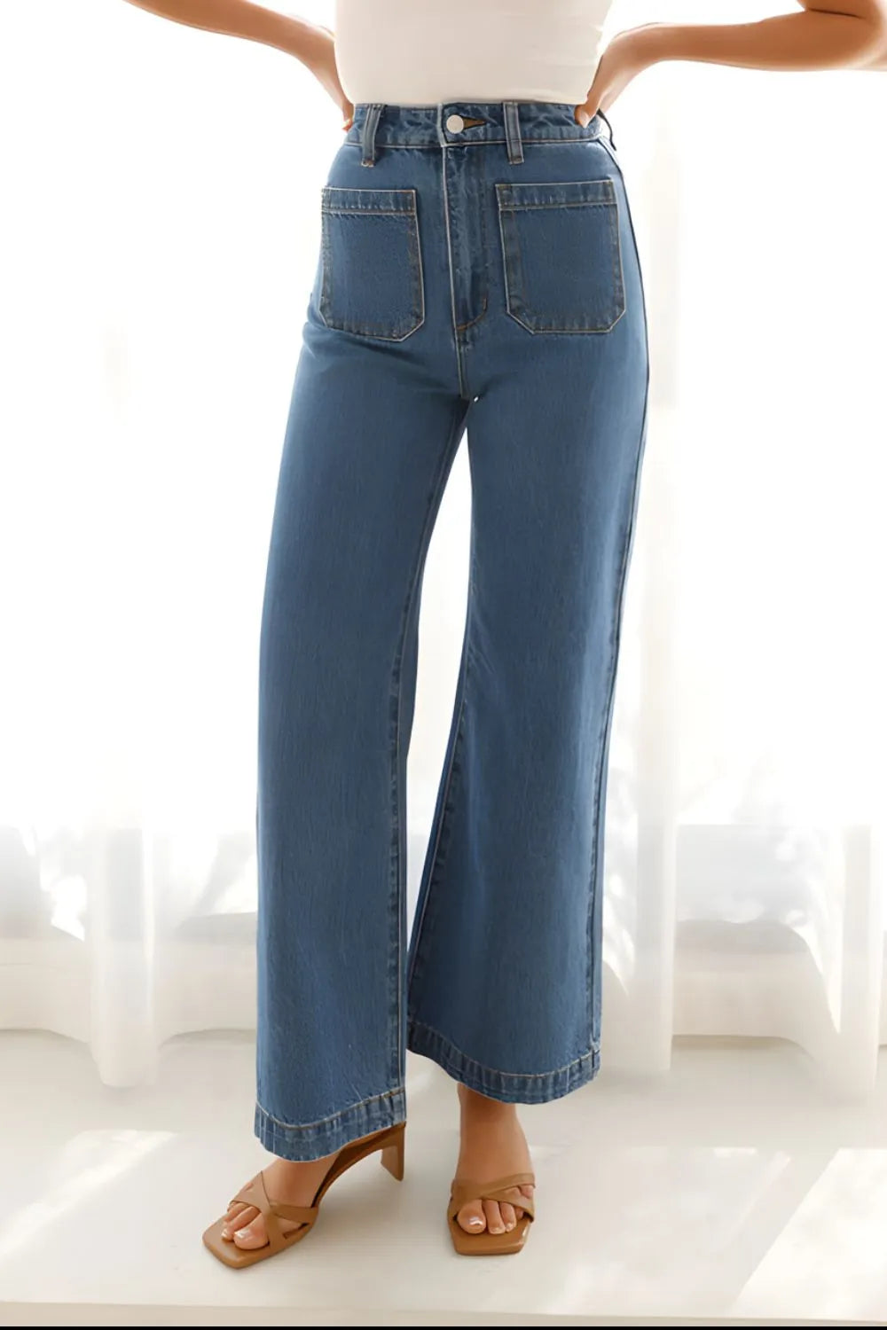 High Waist Flare Jeans