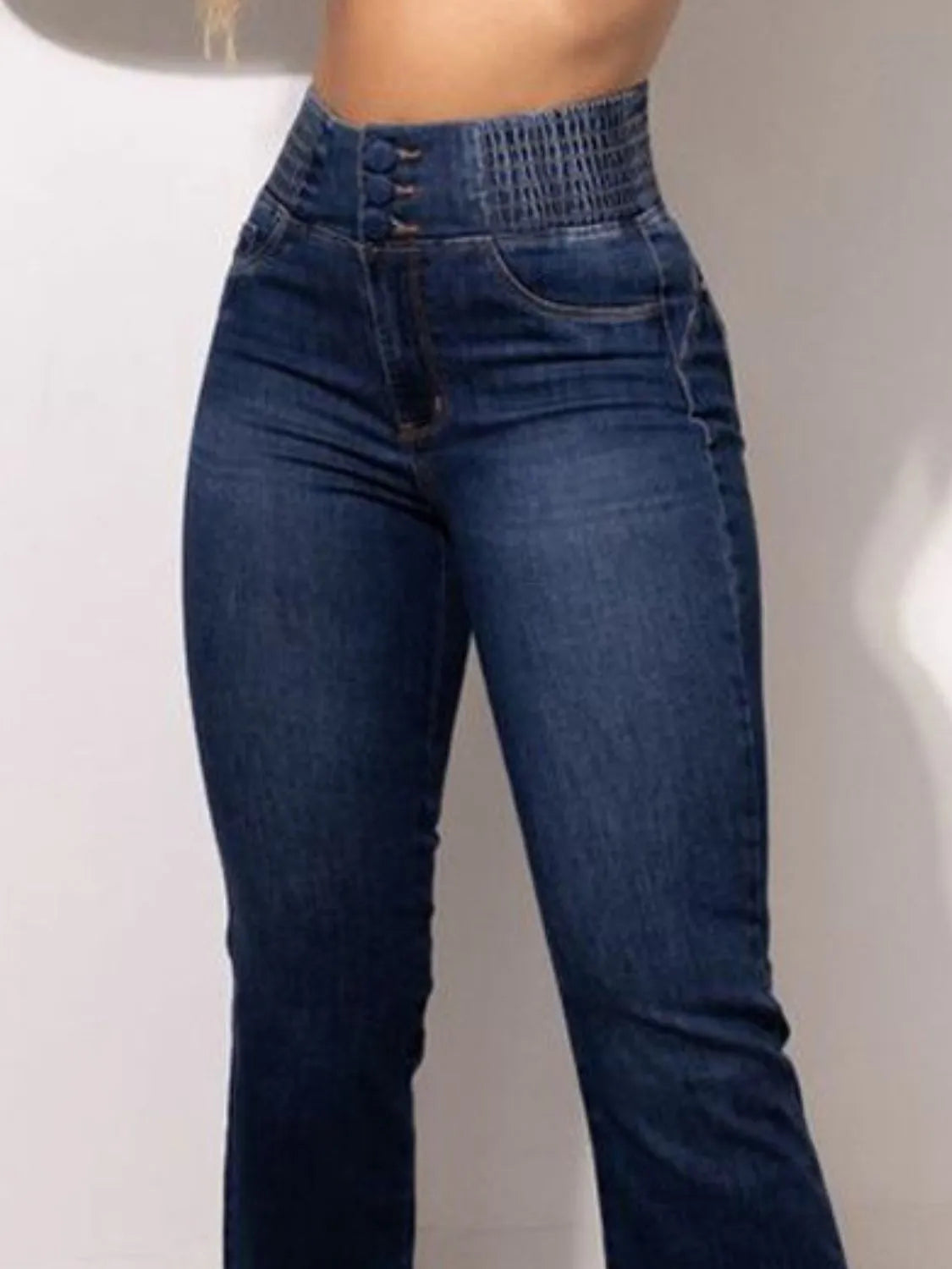 High Rise Bootcut Jeans