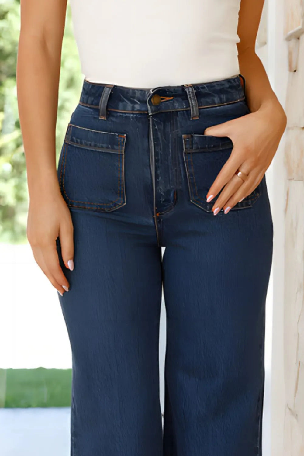High Waist Flare Jeans
