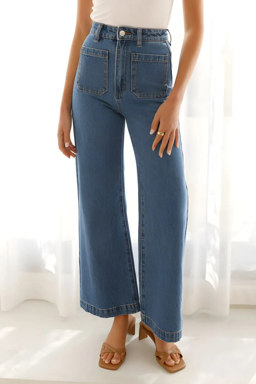 High Waist Flare Jeans