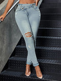 Distressed Skinny Jeans